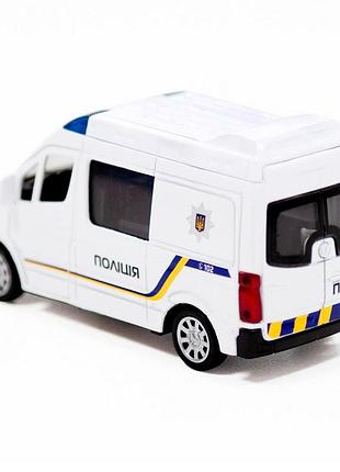 Автомодель детская полиция mersedes-benz sprinter technodrive 250294 инерционная 5