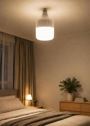 Лампочка аккумуляторная led е27 50w ay-915 белая