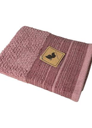 Полотенце для лица l&m home textiles 20454 50х90 см розовое