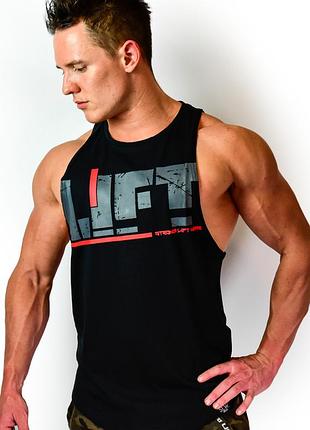 Майка мужская "lift" чорна