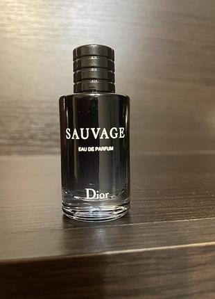 Чоловічий парфум christian dior sauvage 10 мл