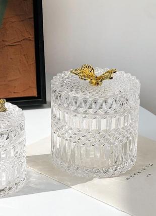 Банка для хранения crystal 15032 11х12 см