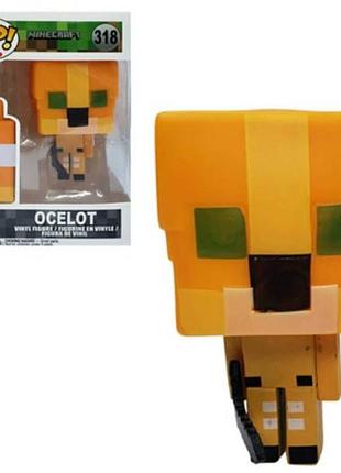 Іграшка персонаж ігри майнкрафт pop minecraft 18892 ocelot