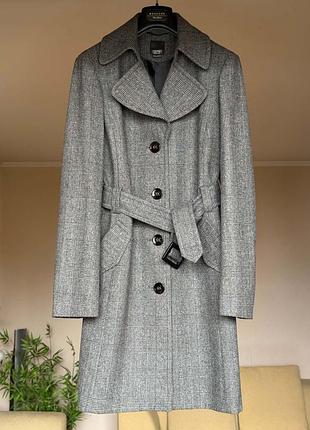 Вовняне жіноче пальто esprit collection italian fabric 38 (м)