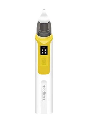 Аспиратор назальный (соплеотсос) medica+ nose cleaner 6.0 (япония) желтый 50225/1