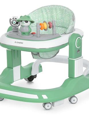 Дитячі ходунки me 1200 ursa green, музика, світло