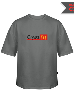 Футболка «orgz •m» – oversize