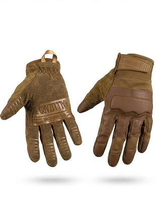 Тактические перчатки wallizard tactical стрелковые coyot вт7467