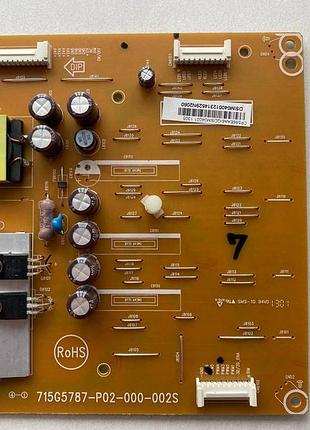 Led драйвер, інвертор 715g5787-p02-000-002s до телевізору philips 40pfl4508h/12