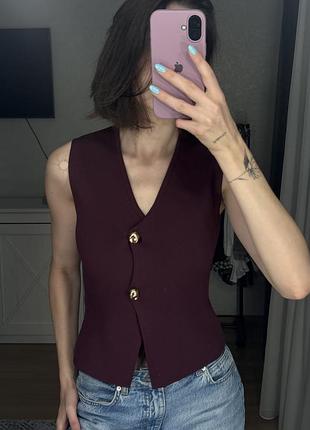 Топ-жилет від zara