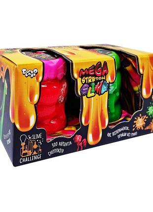 Вязкая масса "mega stretch slime" slm-11-01u 2 банки вид 2