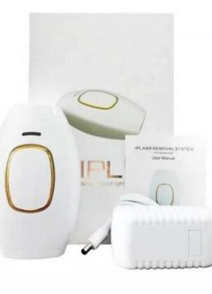 Фотоепілятор ipl hair removal білий