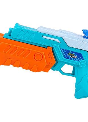 Дитячий водяний пістолет dhowg10294(turquoise-orange) пластик, 22 см