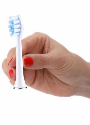 Насадки для ультразвуковой зубной щетки medica+ probrush 9.0 комплект 4шт белые 50111