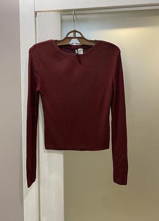 Трендовый укорочённый джемпер, топ h&m