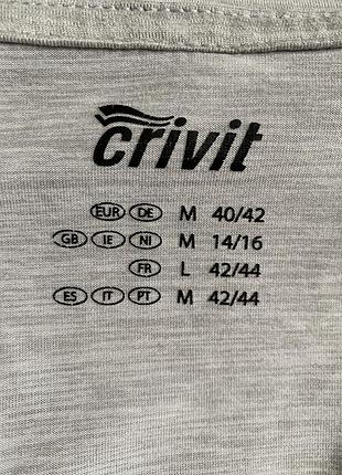 Термо кофта лонгслів crivit жіночий м 8