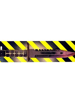 Сувенирный деревянный нож "so-2 m-9 bayonet universe" сувенир-декор so2m9-u