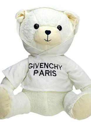 Игрушка мягкая медвежонок 40см teddy black&white el-2117-75 белый