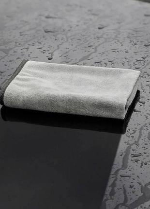 Микрофибра для машины baseus easy life car washing towel 40*40см 2шт серая