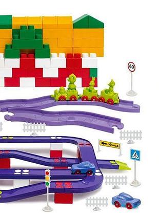 Конструктор "орион" no8 (180 деталей) 1-218 colorplast