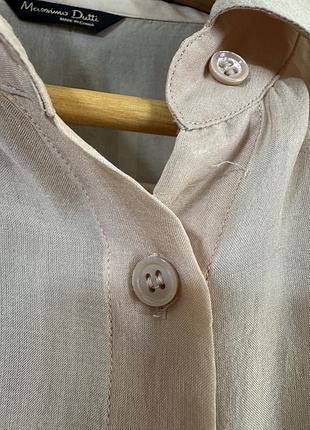 Шелковая блуза massimo dutti, оригинал, р.48-50 3