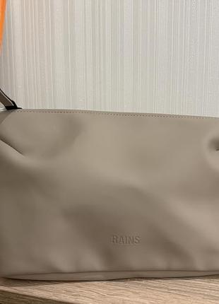 Сумка / косметичка rains hilo wash bag w3 beige (нова з біркою)