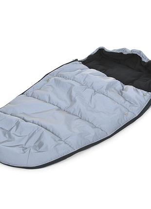Конверт у коляску me 1131 footmuff plus reflective 100 х 53 см, застібки-блискавки