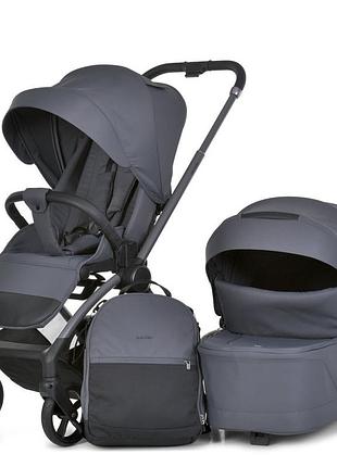 Універсальна коляска 2 в 1 persona me 1091-2 granite gray
