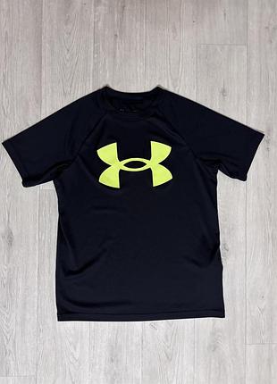 Класна спортивна футболка under armour оригінал р.137-146