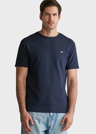 Преміальна якісна футболка гант gant the original t-shirt, l, оригінал