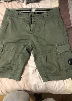 Cp. company мужские шорты карго оригинал