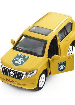 Автомодель серії "шеврони героїв" toyota prado "хартія" technodrive km6188