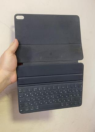 Чехол - клавиатура apple smart keyboard folio a2038 для ipad pro оригинал б/у