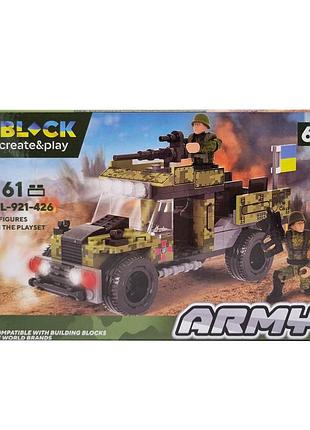 Конструктор дитячий армія iblock pl-921-426, 4 види вид 2