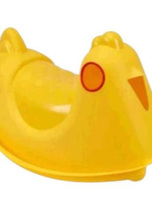 Гойдалка підлогова гойдалка 85x46x47см курча technok toys 2800 жовта