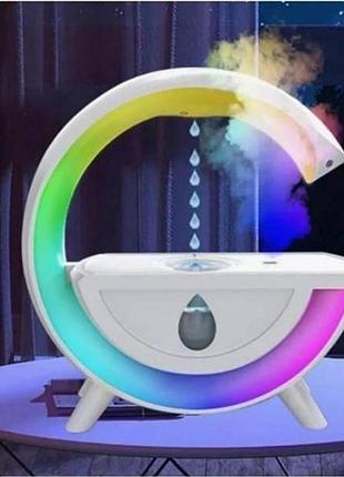 Зволожувач повітря антигравітаційний нічник з rgb підсвічуванням