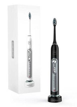Насадки для ультразвуковой зубной щетки medica+ probrush 9.0 комплект 4шт черные 50112