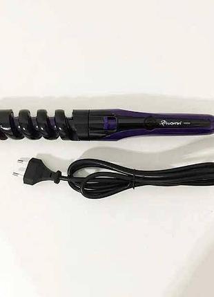 Плойка для завивки волос gemei gm-2981 45вт фиолетовая