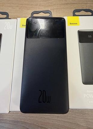 Павербанк baseus bipow 10000mah 20w / повербанк басеус 10000 швидка зарядка