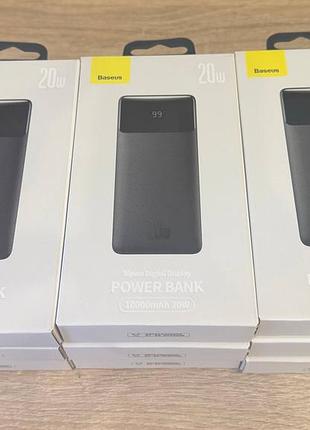 Павербанк baseus bipow 10000mah 20w / повербанк басеус 10000 швидка зарядка