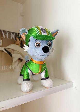 Мягкая игрушка рокки из мультика щенячий патруль (paw patrol)