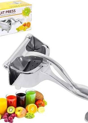 Соковыжималка ручная для фруктов с зажимом hand juicer big