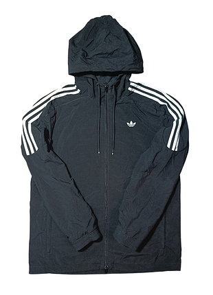 Вітровка adidas originals radkin windbreaker m чорна du8143 оригінал