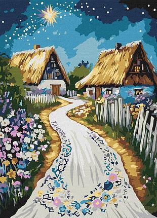 Картина по номерам "хижина" kho5161, 30x40 см
