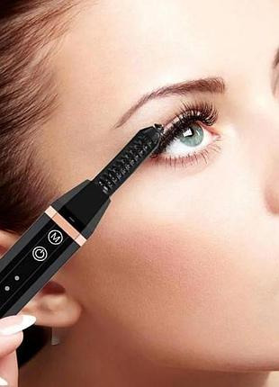 Прилад для завивки вій електричний eyelash curler чорний