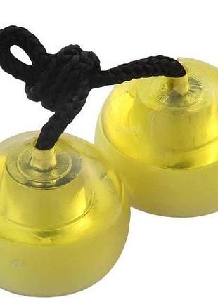 Кульки світлодіодні антистрес thumb chucks у пакетику жовті