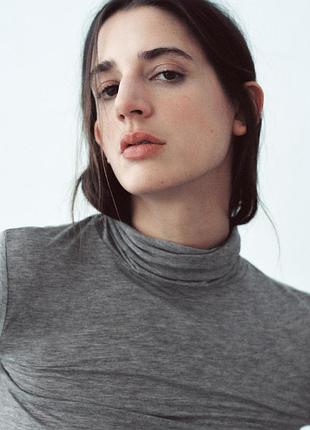 Лонгслив гольфик zara