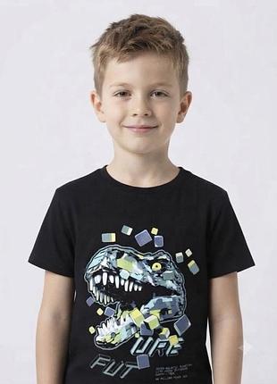 Футболка 👕 динозавр 🦖 georgе на хлопчика 6-7 років, 116-122 см