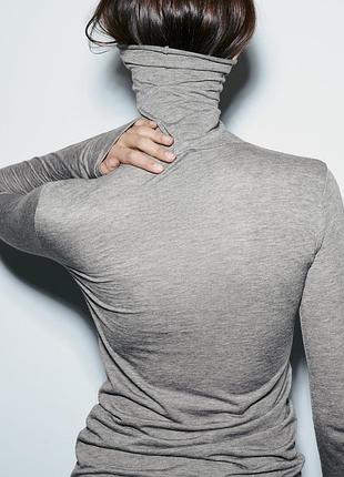Лонгслив гольфик zara 6