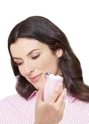 Массажер ems микроток-лифтинг для лица medica+ skin lifting 6.0 (япония) розовый 50238